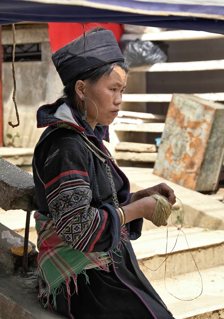 Black Hmong People