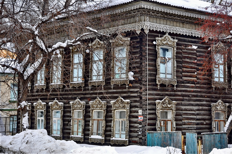 Siberia Wooden Houses