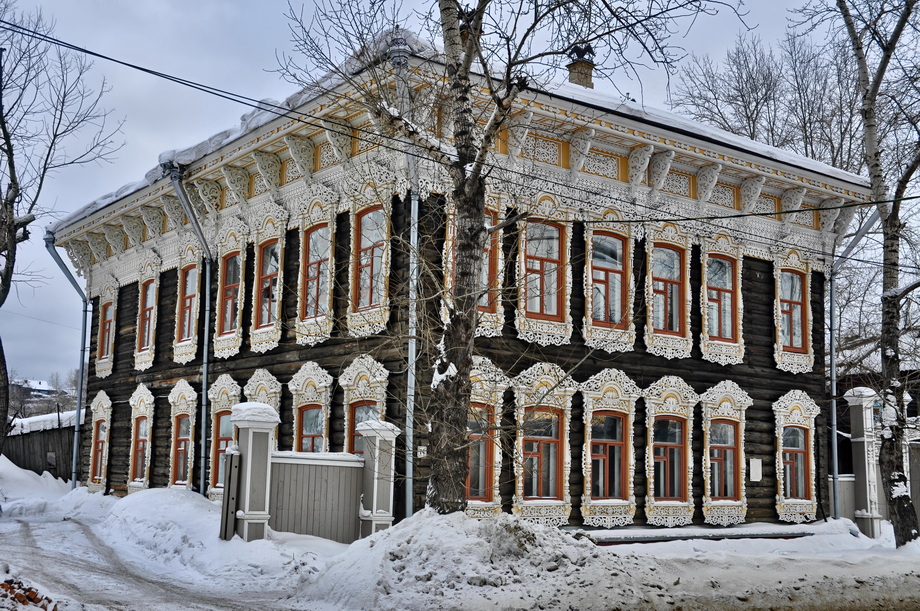 Siberia Wooden Houses
