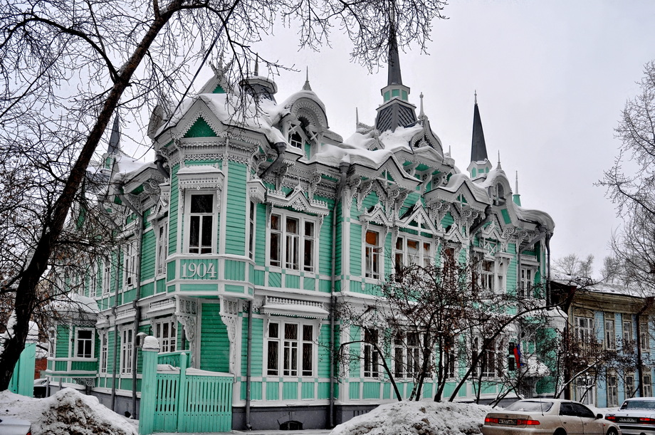 Siberia Wooden Houses