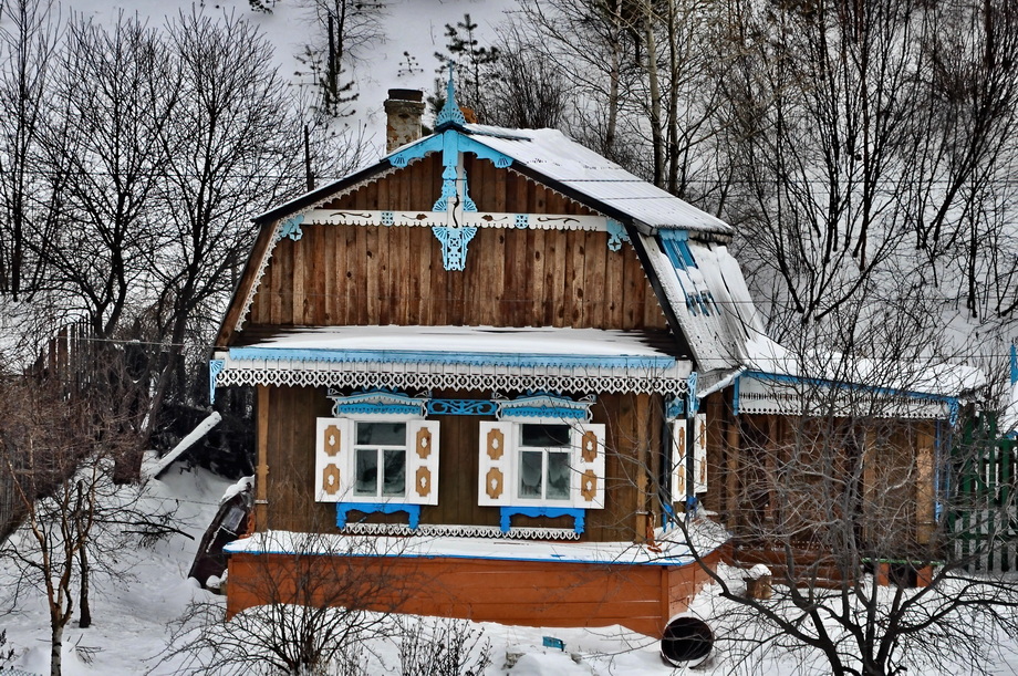 Siberia Wooden Houses