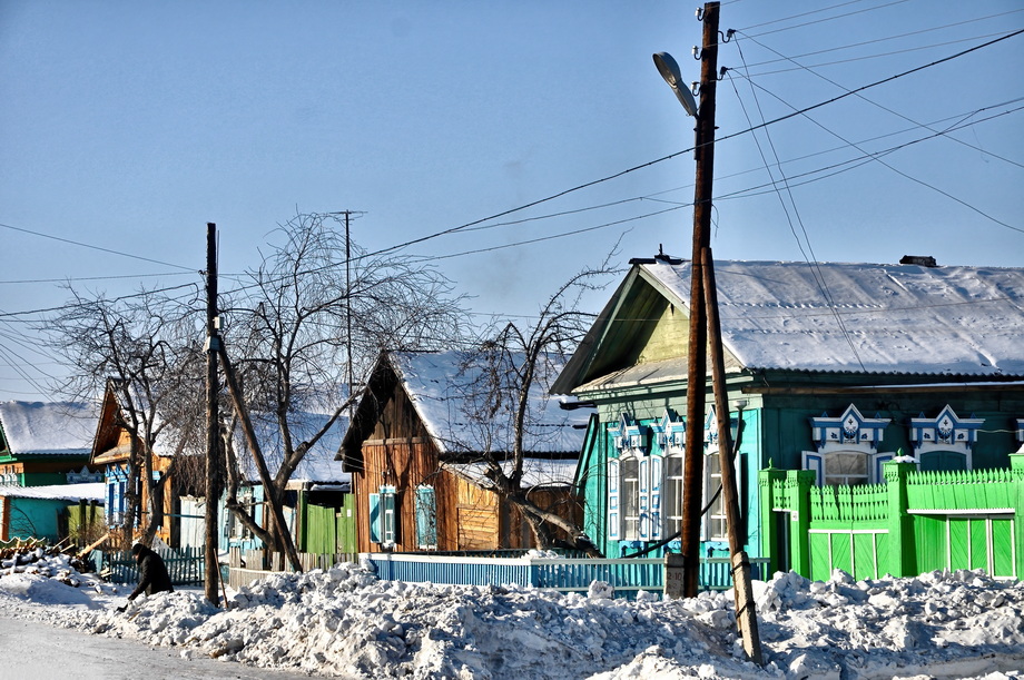 Siberia Wooden Houses