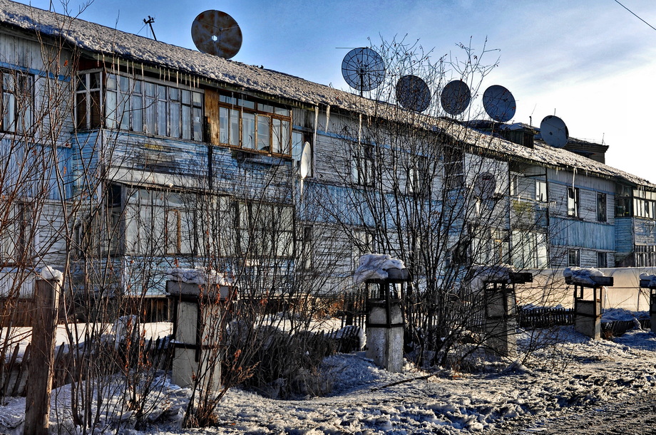 Siberia Wooden Houses