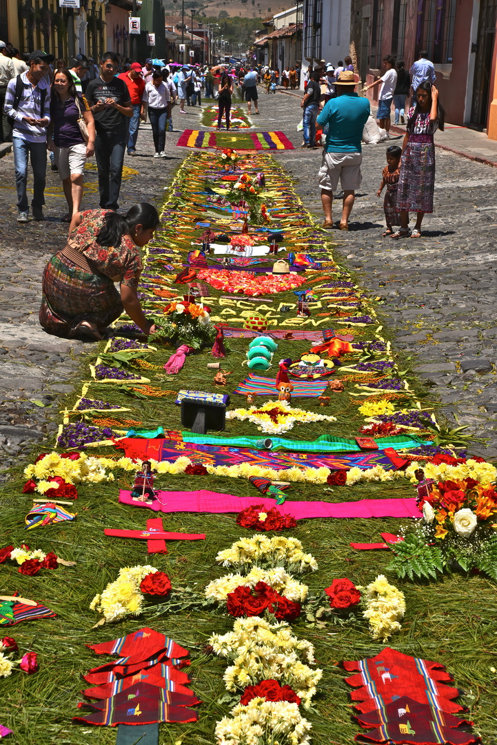 Holy week in Antigua