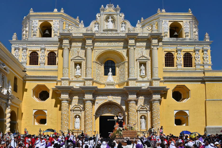 Holy week in Antigua