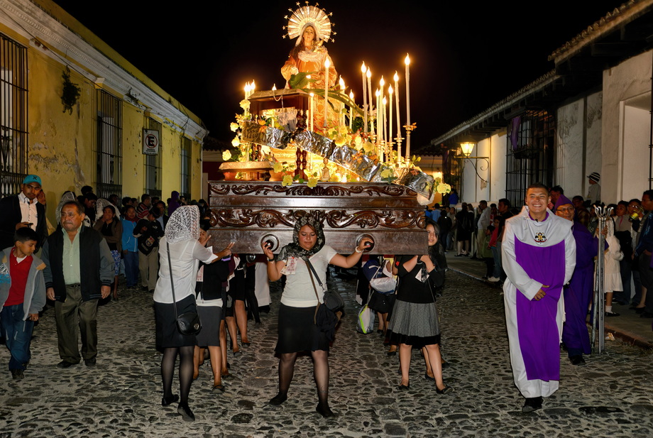 Holy week in Antigua
