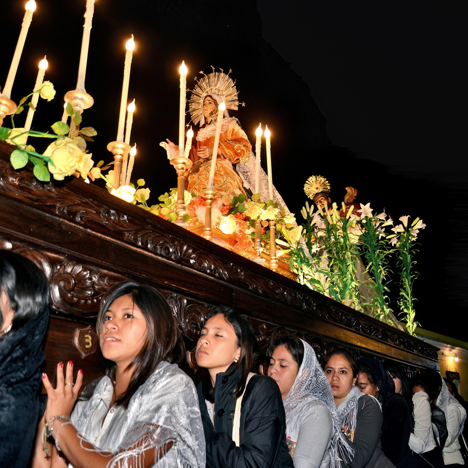Holy week in Antigua