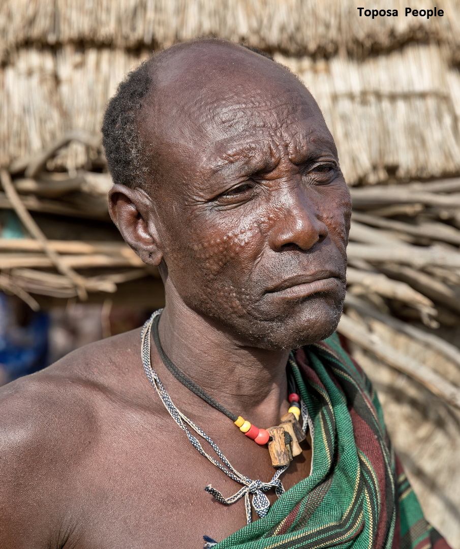 Toposa Scarifications