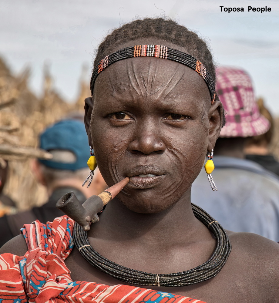 Toposa Scarifications