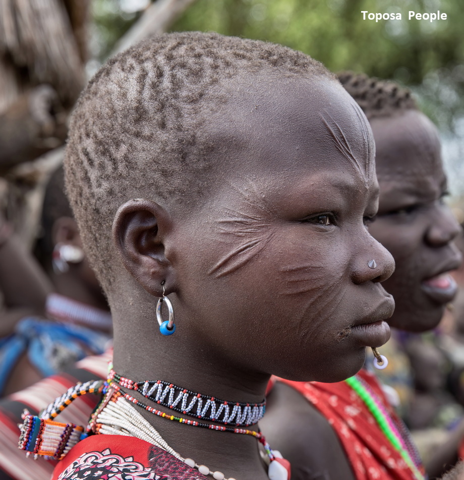 Toposa Scarifications