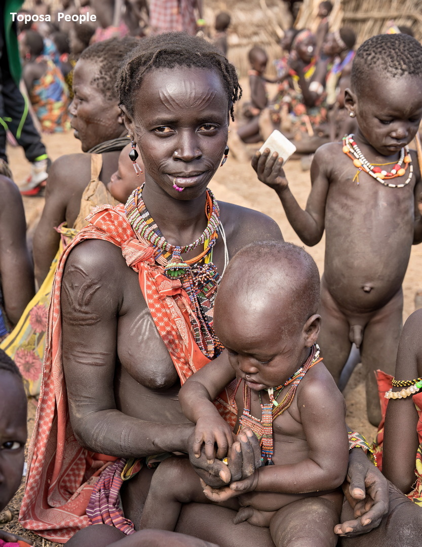 Toposa Scarifications