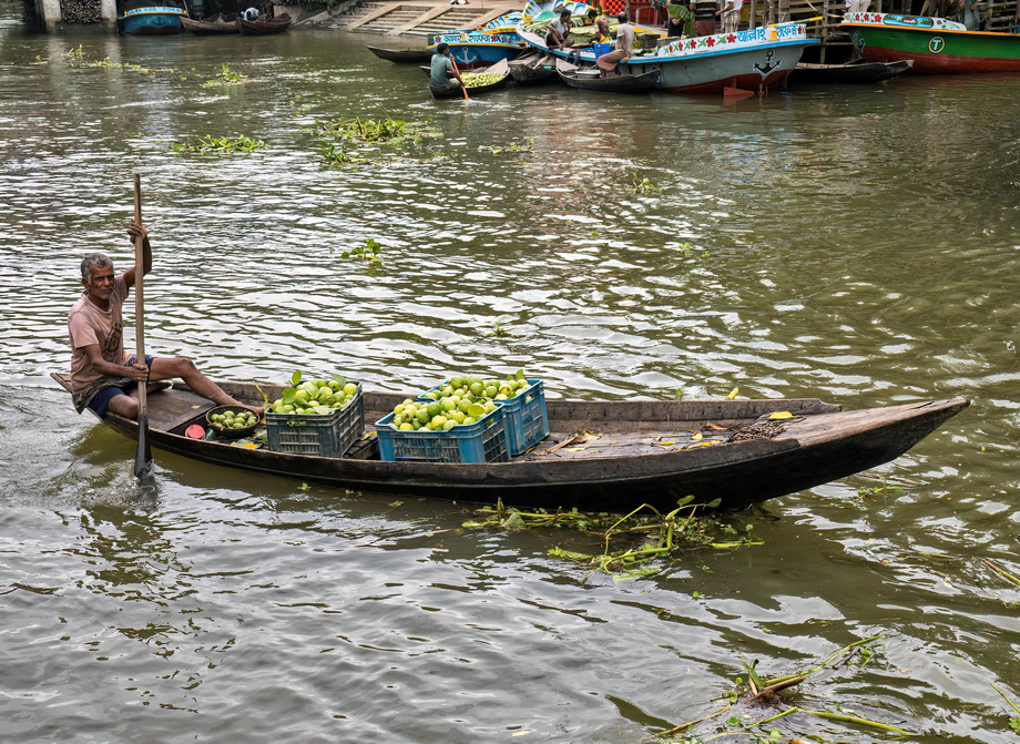 Floating Markets of Bangladesh