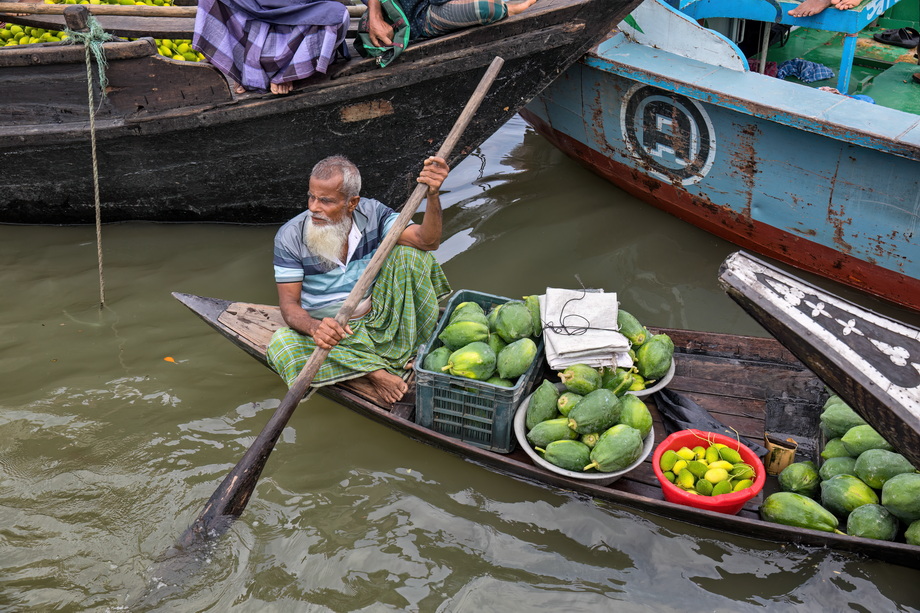 Floating Markets of Bangladesh