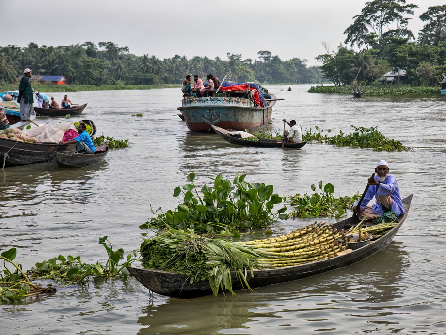 Floating Markets of Bangladesh
